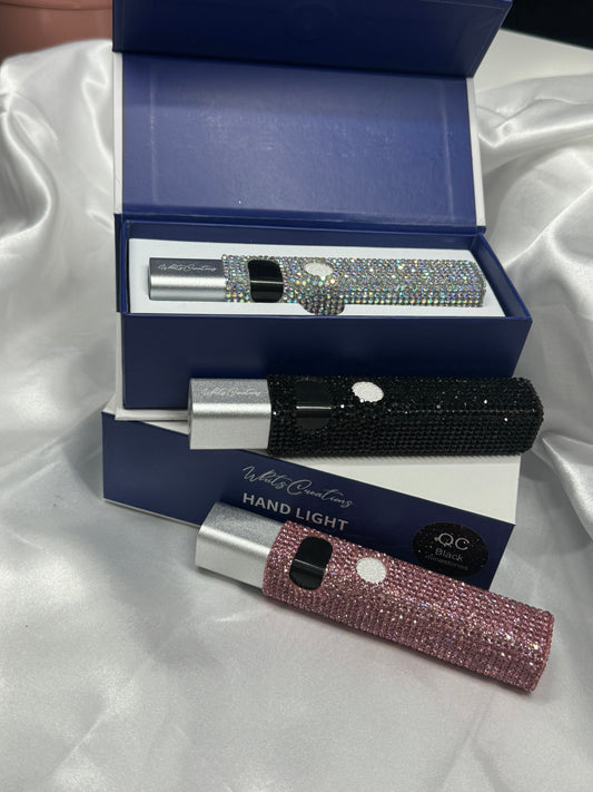 Rhinestone led handheld light